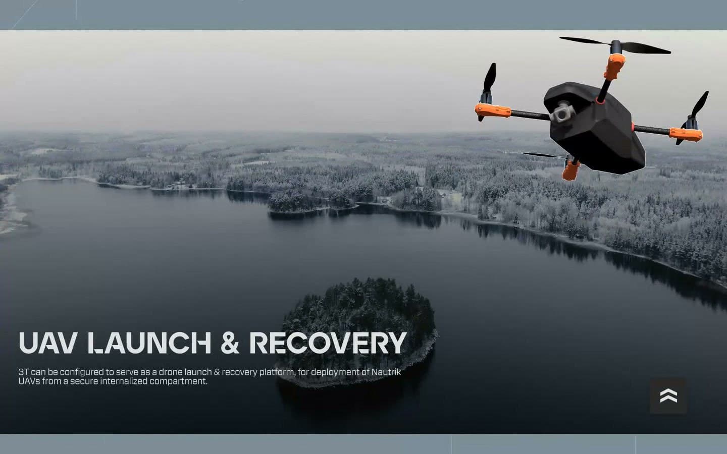 Nautrik website, UAV launch and recovery